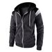 Men's Color Block Fashion Sweatshirt Casual Sports Top 2023 New European And American Style_viptrois.com