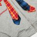 Five-Pointed Star Patch Embroidery Patchwork Plaid Hooded Cardigan Sweatshirt Trendy Brand Men's Clothing Lace-Up Design_viptrois.com