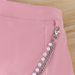 Mother&Kids Summer solid color flying sleeve short sleeve dress set two-piece lovely princess style_viptrois.com