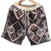 Men's Clothing Summer Printed Straight Pants Trendy Fashion Casual Shorts Breathable Versatile Beach Pants_viptrois.com