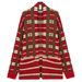 Loom Cross-Border Men's Clothing European And American Fashion Classic Plaid Jacquard Sweater Autumn Winter Long Sleeve_viptrois.com