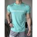 Ice Feeling T Shirt With High Elasticity , Lightweight, Quick Drying And Breathable Summer Leisure Sports Outdoor Fitness Training Clothes_viptrois.com
