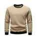 Men's Clothing Autumn And Winter New European And American Men's Polar Fleece Casual Solid Color Sweatshirt Youth Fashion Long Sleeved Sports Jacket_viptrois.com