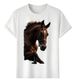 Tshirt Muscle Freaks 2026 Elegant Horse Digital Art Style_viptrois.com