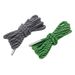Two-tone Striped Polyester Cotton Round LACES Plus Metal Shoes With Head Daddy Shoes Sneakers Trend Shoe Cord Strap_viptrois.com