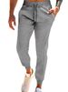 Men's Clothing Factory European And American Factory Goods Wholesale 2025 Men's Trendy Design Cuffed Casual Sports Pants_viptrois.com
