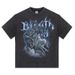 Men's Clothing Heavy Cotton Short Sleeved T Shirt Handsome Trend Washed Half Sleeved T Shirt Summer New Style Old Top_viptrois.com