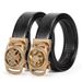 Men's Leather Belt Wholesale Business Casual Automatic Buckle Belt Style Trendy Young Belt_viptrois.com
