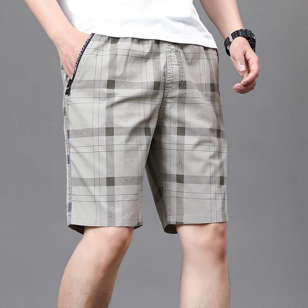 Summer Men's For Outdoor Wear, Home Cotton Casual Five-Point Shorts, Suit Polo Golf Business Versatile Mid-Length Shorts_viptrois.com