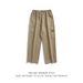 Men's Clothing Men's Wear Workwear Casual Pants Men Spring New Loose Straight Textured Stitching Long Pants_viptrois.com