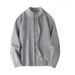 Autumn And Winter Solid Color Double Zipper Sweater Fashion Versatile Knitted Sweater Long Sleeve Threaded Clothes_viptrois.com