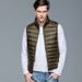 Autumn Winter Ultra-light White Duck Down Vest Men Outdoor Short Slim Fit Windbreakers Warm Waistcoat Lightweight Mens Vests_viptrois.com