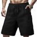 Men's Casual Cargo Shorts With Multiple Pockets – Breathable Waffle Fabric, Loose Fit, Streetwear Hip-Hop Style_viptrois.com
