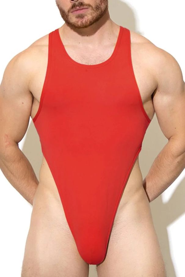 Men's Clothing men's sports fitness clothes body shaper jumpsuit indoor gymnastics crotch pants sexy clothes for men_viptrois.com