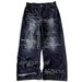 Y2K Retro Print Jeans For Men & Women – High Street Hip Hop Straight Leg Denim Pants With Artistic Hand-Painted Designs_viptrois.com