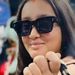 Rice Nail Square Sunglasses New Retro Versatile Sunglasses Sunglasses Simple Men's Concave Shape_viptrois.com