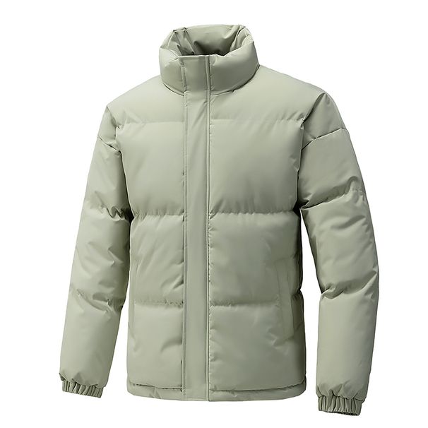 Men's Winter Parka, Black Cotton, Big Sizes 6XL-8XL, Oversized, Thick Warm Windproof, Stand Collar, Loose_viptrois.com