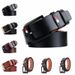 VOOTHOST Alloy Pin Buckle Men's Belt Casual Jeans Belt Male All-match Leather Formal Business Designer Waistband F0042_viptrois.com