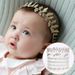 Children's Birthday Crown Dot Diamond Headwear Baby's Hundred Day Photography Elastic Headband Princess Preschool Headband_viptrois.com