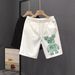 Men's Clothing Loose Fitting Casual Pants, Sports Pants, Fashionable And Trendy Brands, Mid Waist Temperament Men's Shorts, Youthful And Popular_viptrois.com