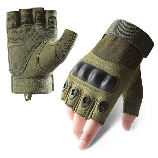Tactical gloves men's Z234 outdoor sports combat training protection non slip mountain climbing half finger cycling tactical gloves_viptrois.com