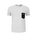 Men's Clothing Elastic Round Neck Quick Drying Breathable Training Short Sleeved Sports Fitness Leisure Outdoor T Shirt Tops_viptrois.com