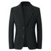 Men's Corduroy Blazer – Business Casual & Fashion Jacket (Greyish/Black/Khaki/Dark Blue, M-5XL) – European & American Style_viptrois.com