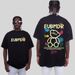 Summer Loose Casual T-shirt Print, Versatile Niche Ins Breathable College Style Short-sleeved Top_viptrois.com
