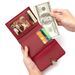 new l style long and short trifold wallet women's coin purse with box luxury bigname wallet for women_viptrois.com