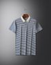 2025 Luxusmarke Herren Sommer Neue Brief Stickerei Druck Streifen Baumwolle Polo-Shirt Business Lässig Atmungsaktive Revers T-Shirt_viptrois.com