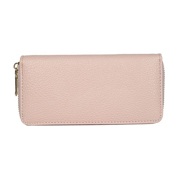 Women’s Bags Devil Fish Pattern Women's Wallet Medium Long Zipper Clutch Fashion Solid Color PU Wallet Mobile Phone Bag_viptrois.com