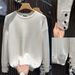 Men's Clothing Autumn And Winter New Button Long Sleeved Sweater Men's Solid Color Inner Bottoming Shirt Warm Trend_viptrois.com