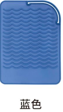 Portable High Temperature Resistant Anti-scalding Pad Silicone Hair Curler Insulation Pad Manufacturers Electric Iron Insulation_viptrois.com