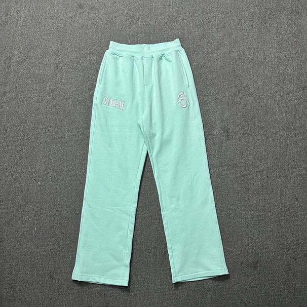 men's y2k casual wide leg pants suit hooded sweatshirt sweatpants twopiece set trendy embroidered loose fit for spring autumn_viptrois.com