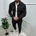 Men's Clothing Large Size Fashion Men's Suit Spring And Autumn Two Piece Suit Suede Casual Jacket Pants_viptrois.com