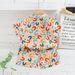 Cross Border Boy Summer Short Sleeved Children's Flower Shirt Full Print Letter Short Sleeved T Shirt Shorts 2 Piece Set_viptrois.com