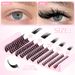 Beauty Health Diy Segmented Single Cluster 120 Clusters Of False Eyelashes 8 16mm Eyelashes Dd Curvature_viptrois.com