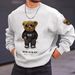 Men's Clothing Round Neck Sweatshirt Men's 3D Printing Men's Round Neck Sweatshirt European And American Autumn And Winter Printed Pullover Sweatshirt_viptrois.com