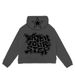 Unisex Streetwear Hoodie With Star & Letter Print – Zip-Up Oversized Pullover For Men/Women | Trendy Graphic Sweatshirt (Black/White/Grey/Cream)_viptrois.com
