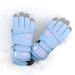 Outdoor ski gloves for men winter fleece thickened touch screen windproof and waterproof riding warm cotton gloves for women_viptrois.com