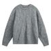 Men’s Mohair Cable Knit Sweater - Retro Crewneck Pullover In Rich Colors (M/L/XL/XXL/XXXL)_viptrois.com