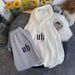 Men's Trendy Hoodie Sweatshirt & Jogger Pants Set - Streetwear Casual Outfit For Teens & Young Adults (Black/White/Grey, S-5XL)_viptrois.com