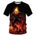 New Skull 3D Digital Printed Men's Round Neck T-shirt_viptrois.com