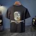 High-end Short-sleeved T-shirt Men's Summer New Breathable Printed Loose Top Pure Cotton Men's Versatile Casual T-shirt_viptrois.com