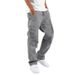Men's Clothing Summer Overalls Drawstring Multi Pocket Casual Trousers_viptrois.com