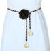 New sweet Camellia dress waist chain suit pants chain Joker a generation of hair_viptrois.com