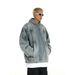 Heavy Retro Washed Hooded Denim Jacket Men's And Women's Trendy Brand Niche Couple Versatile Loose Casual Pullover Sweater_viptrois.com