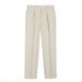 Men's Clothing New Spring And Summer Drape Business Trousers Men's Ice Silk Elastic Waist Small Trousers Casual Straight Trousers_viptrois.com