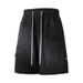 Tie-Dye Summer Shorts For Men | Loose Fit Casual Silk Shorts With Elastic Waist, Streetwear Relaxed Loose Fit_viptrois.com