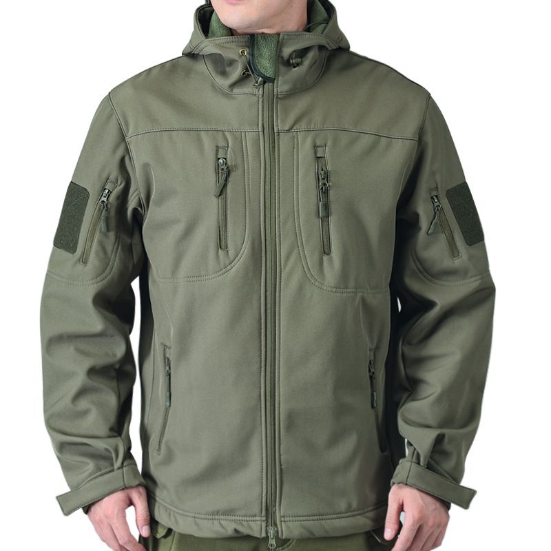 Men's Tactical Softshell Jacket Waterproof Outdoor Mountaineering Suit Beetle Design Fashion Thickened_viptrois.com